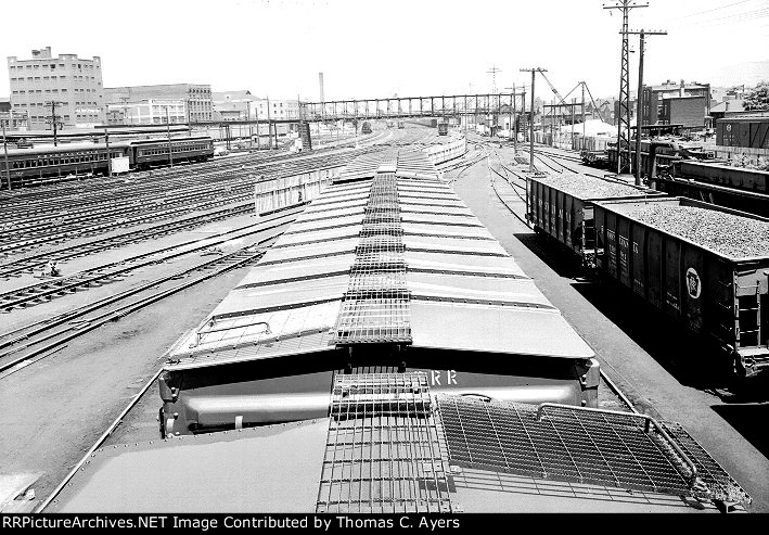 Altoona's 9th Street Footbridge, 1955